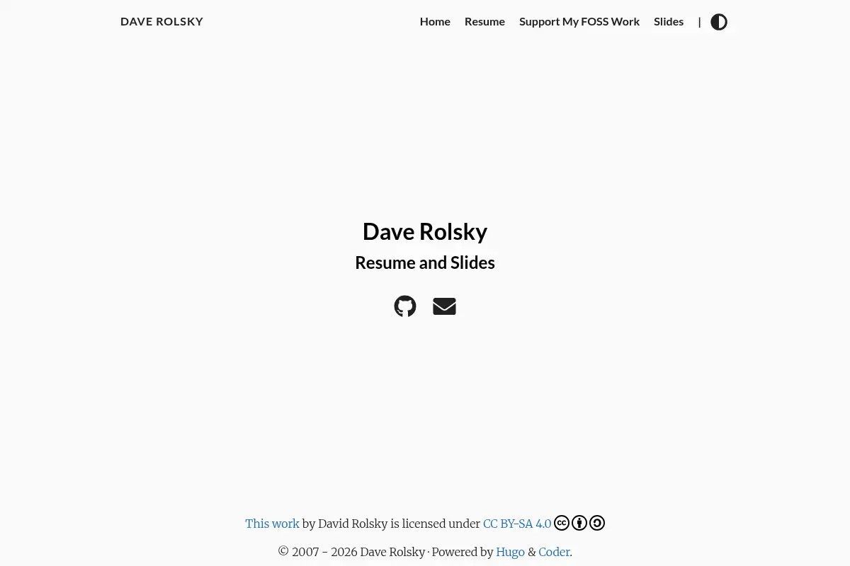 Dave Rolsky