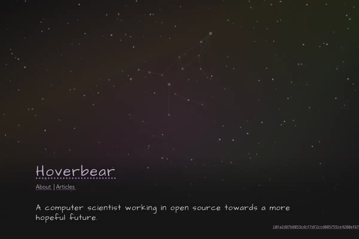 Hoverbear