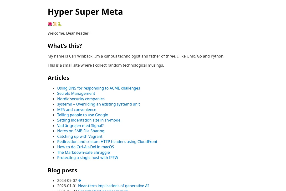Hyper Super Meta