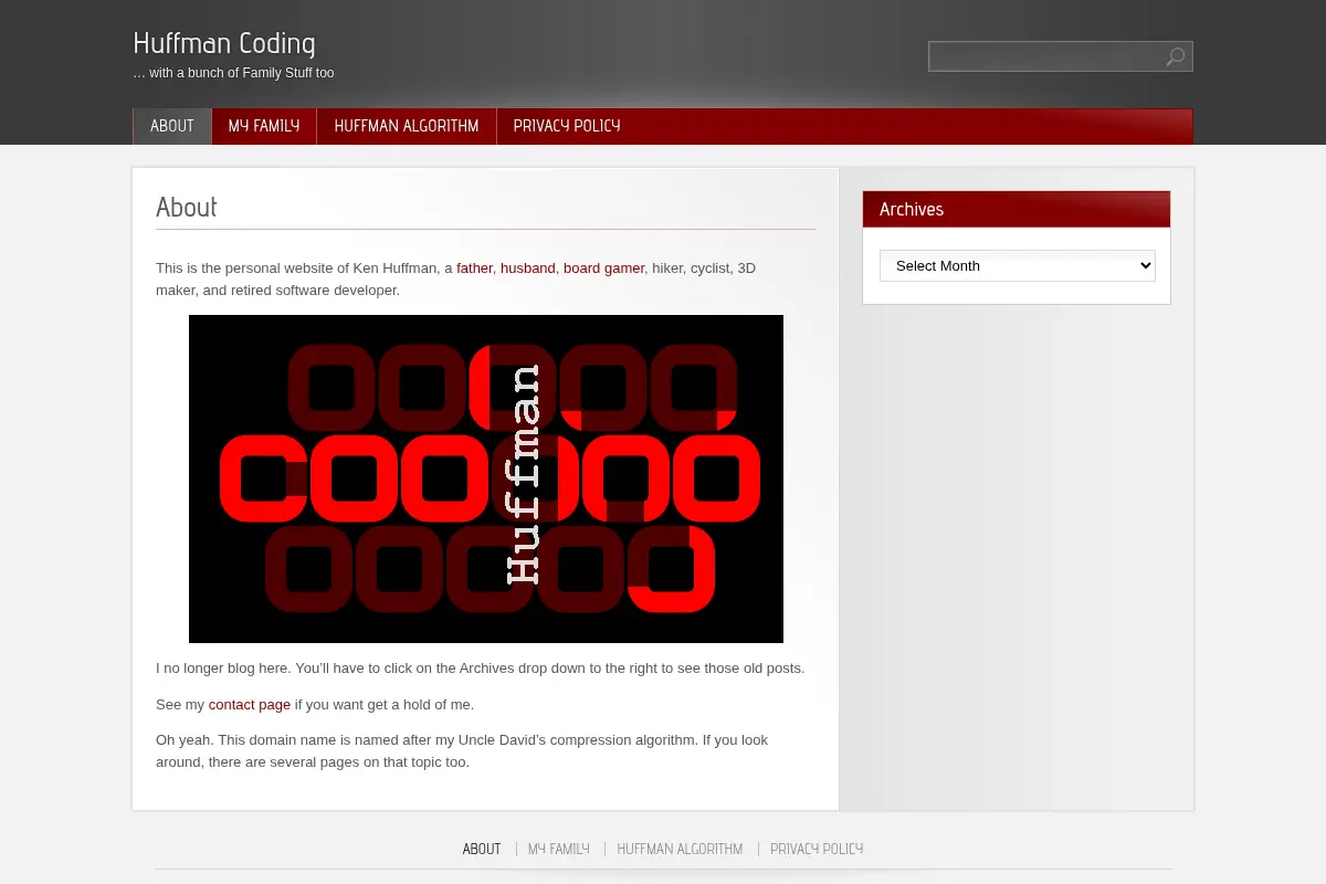 Huffman Coding | … with a bunch of Family Stuff too