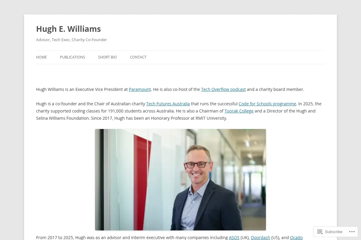 Hugh E. Williams