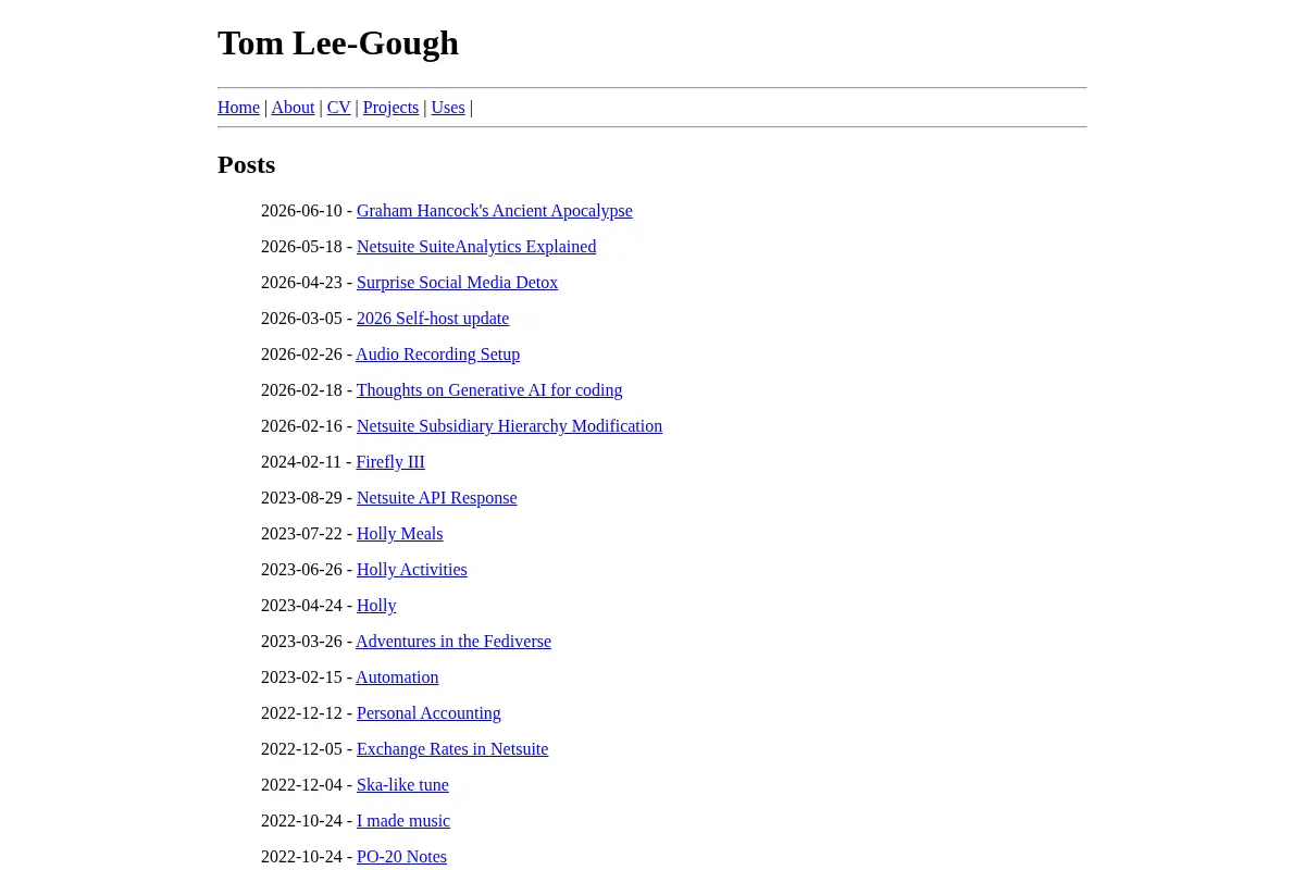 huginn | Tom Lee-Gough