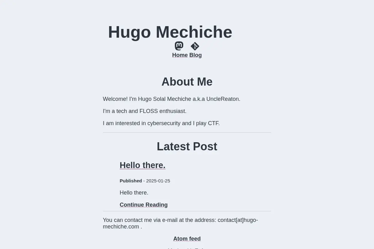 Hugo Mechiche