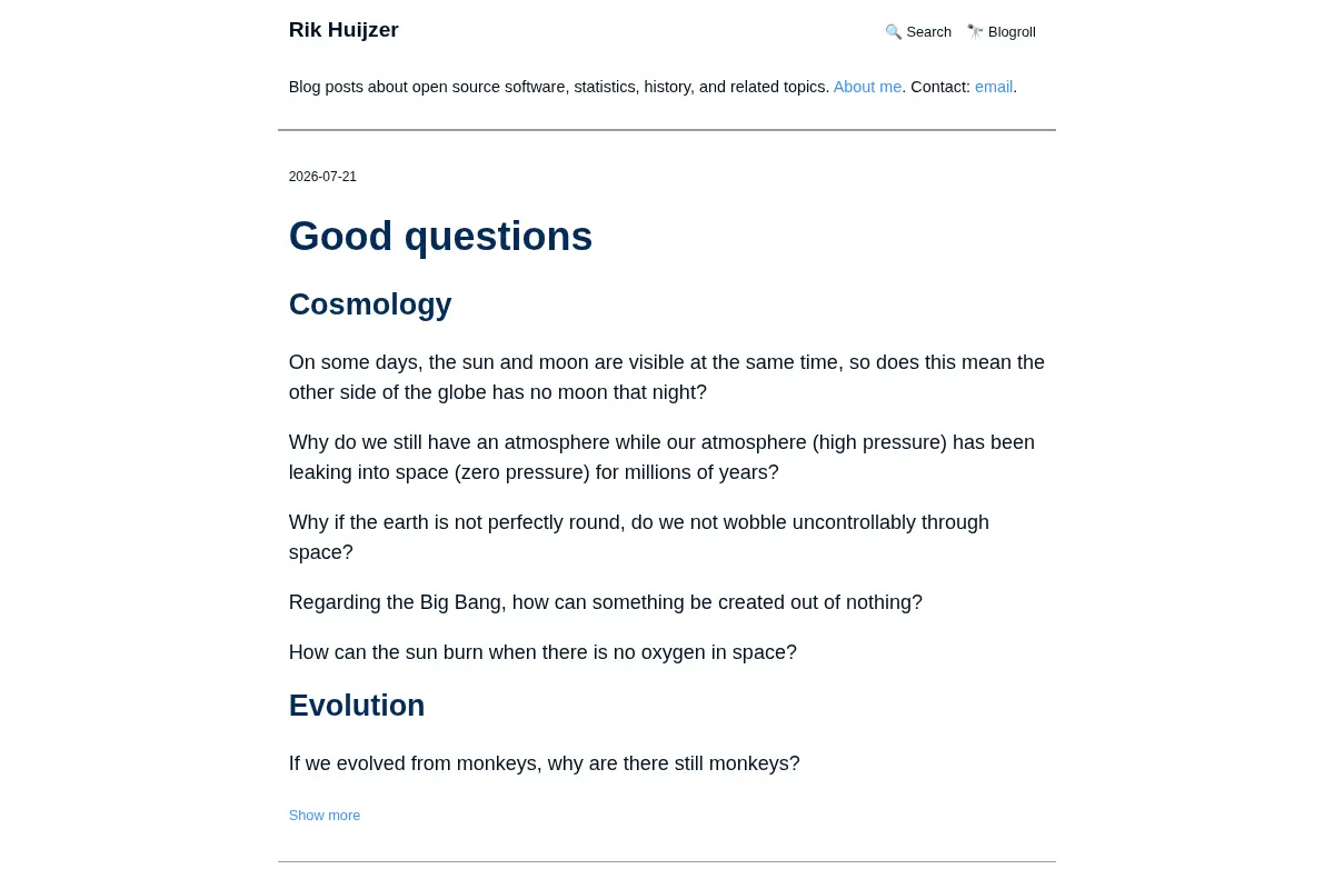 Rik's Weblog