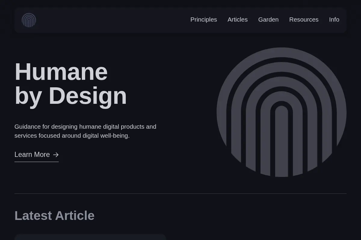 Humane by Design