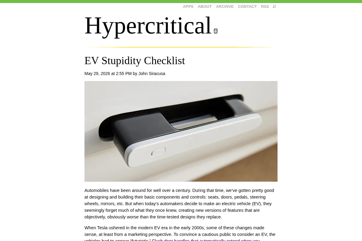 Hypercritical