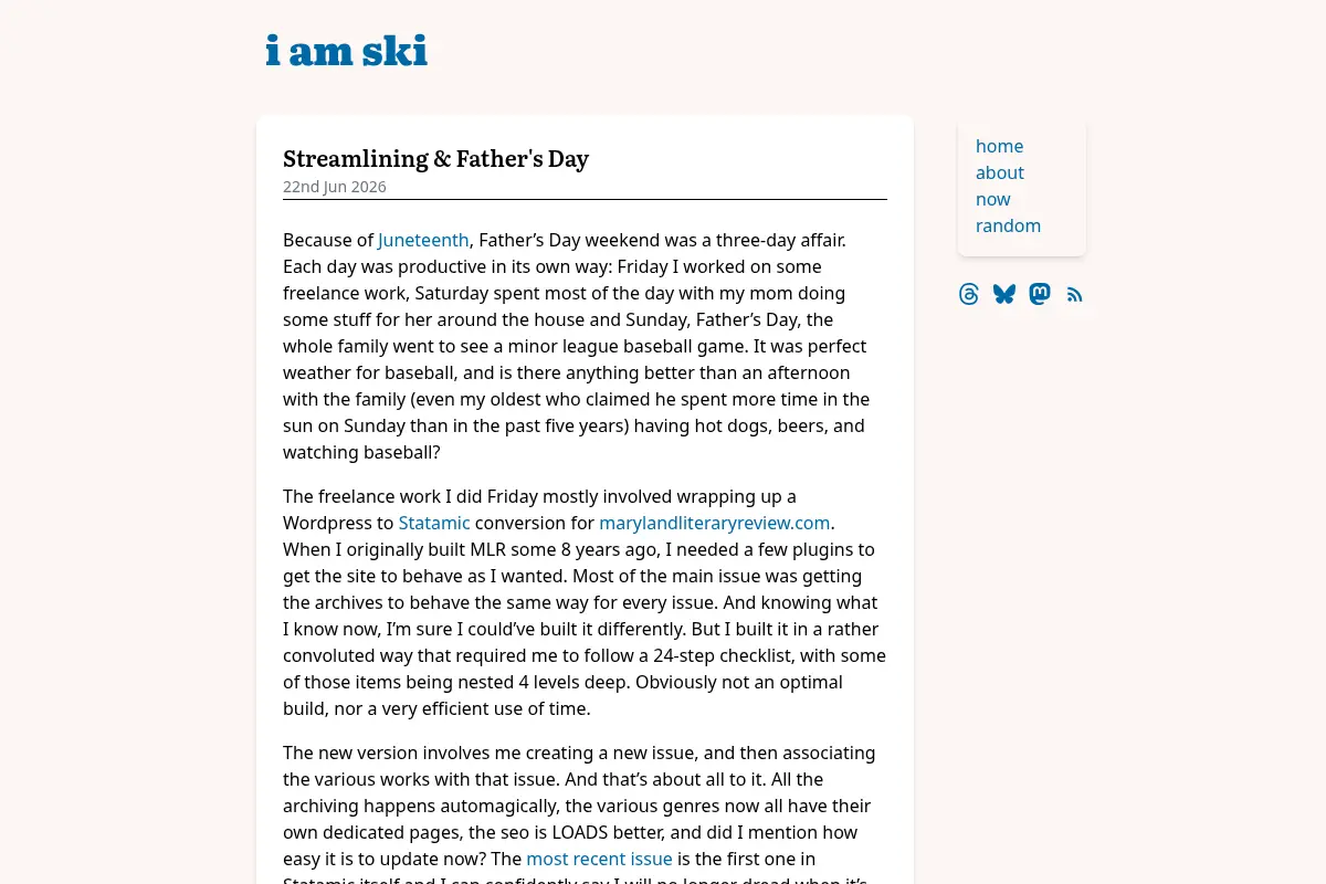 i am ski