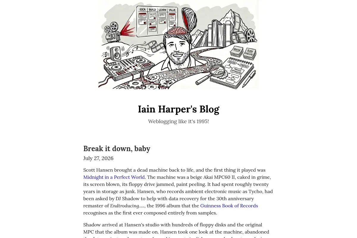 Iain Harper's Blog