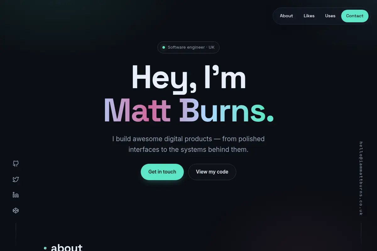Hey, I'm Matt Burns