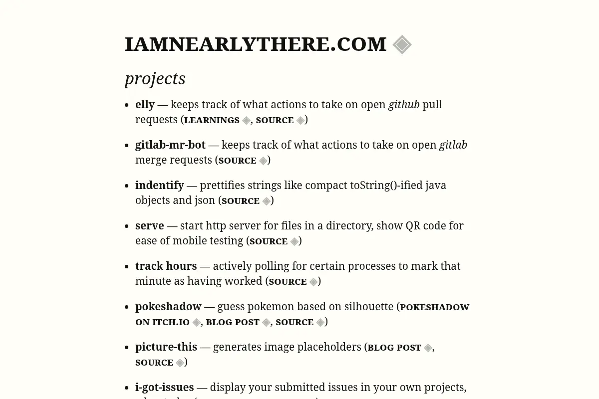 iamnearlythere.com