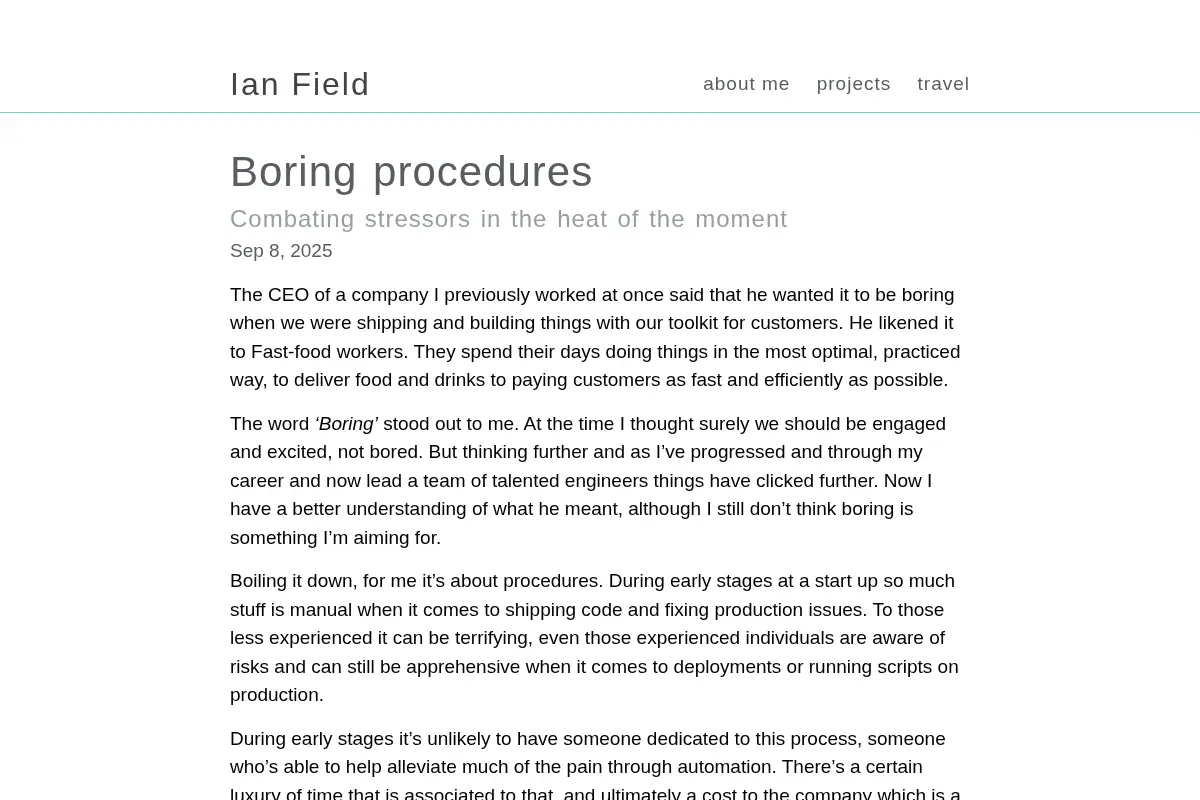 Ian Field