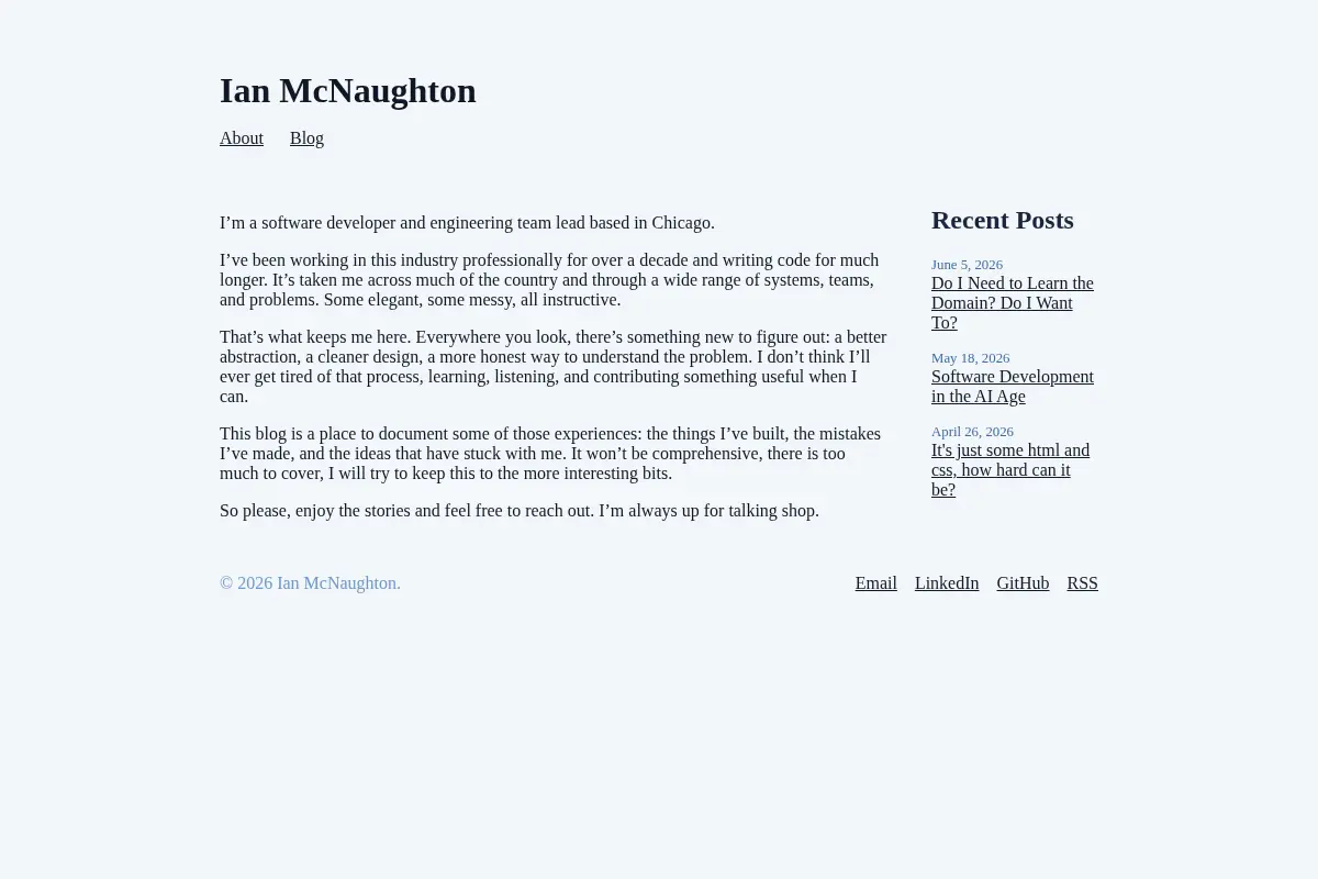 Ian McNaughton