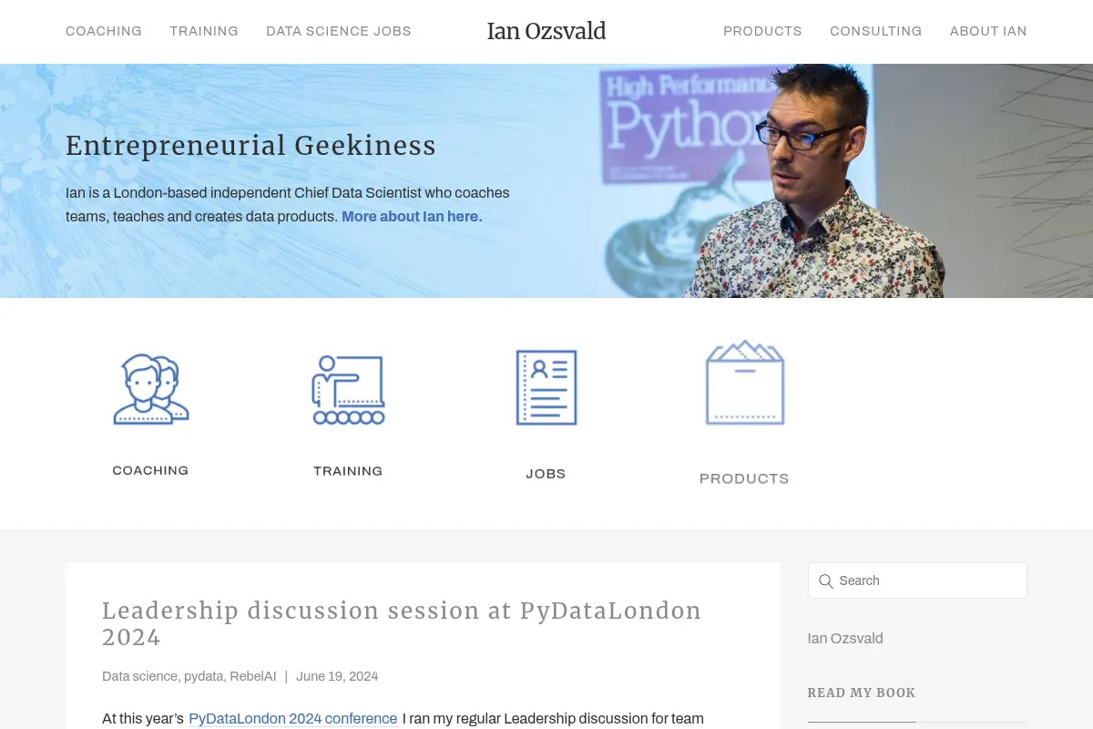 Entrepreneurial Geekiness