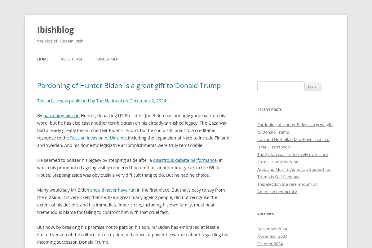 Ibishblog