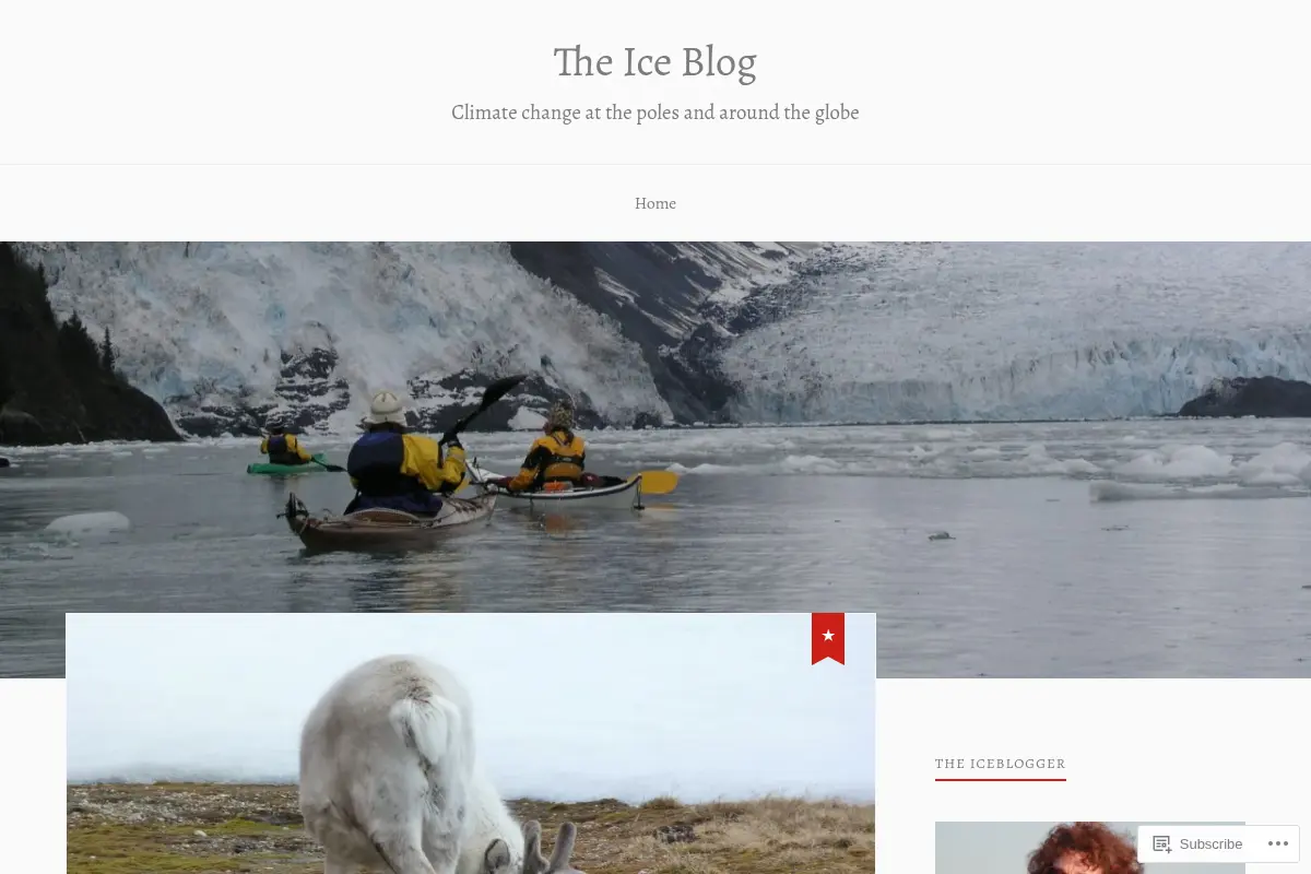 The Ice Blog
