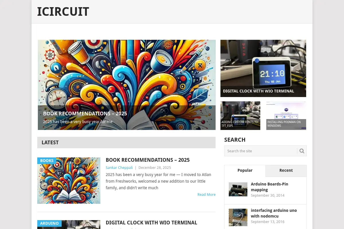 iCircuit - random things about hardware and software