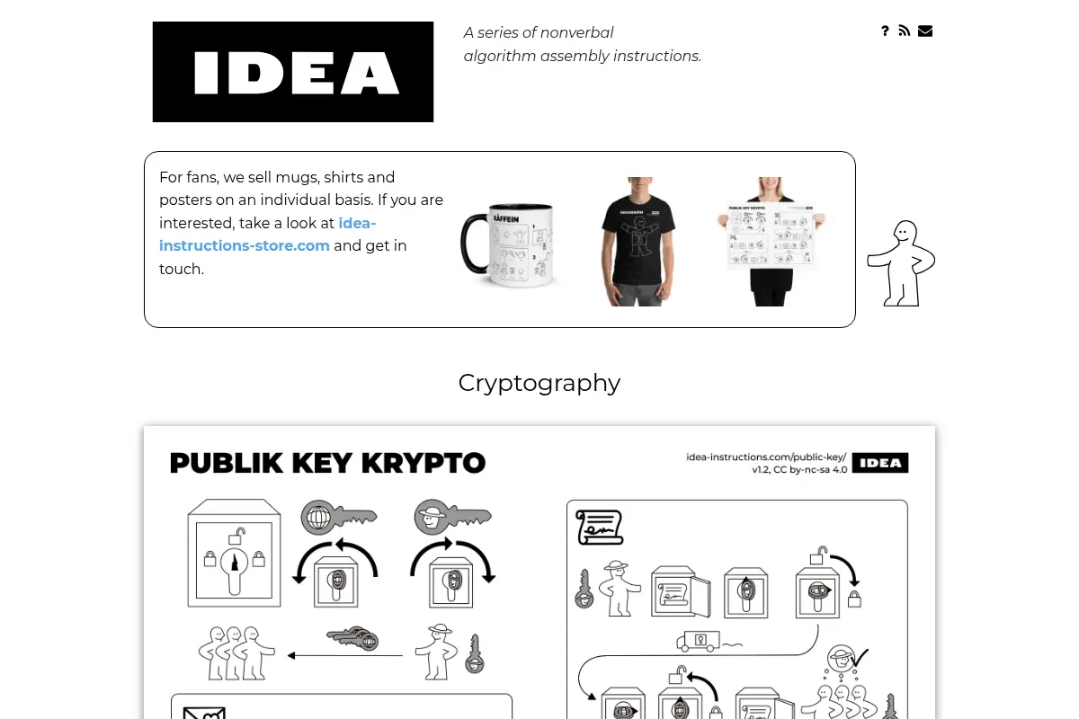IDEA – nonverbal algorithm assembly instructions