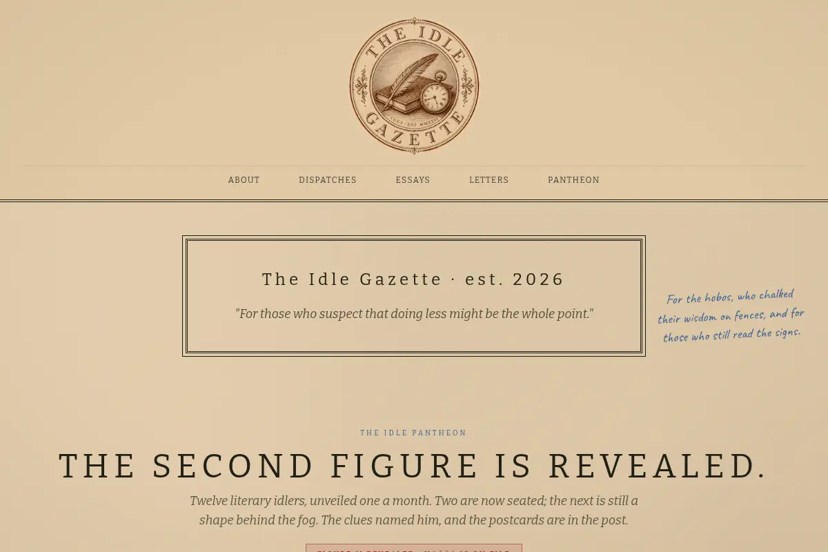 The Idle Gazette