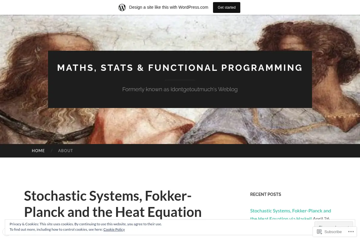 Maths, Stats & Functional Programming
