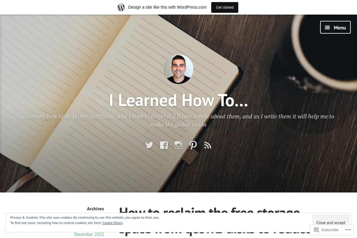 I Learned How To…