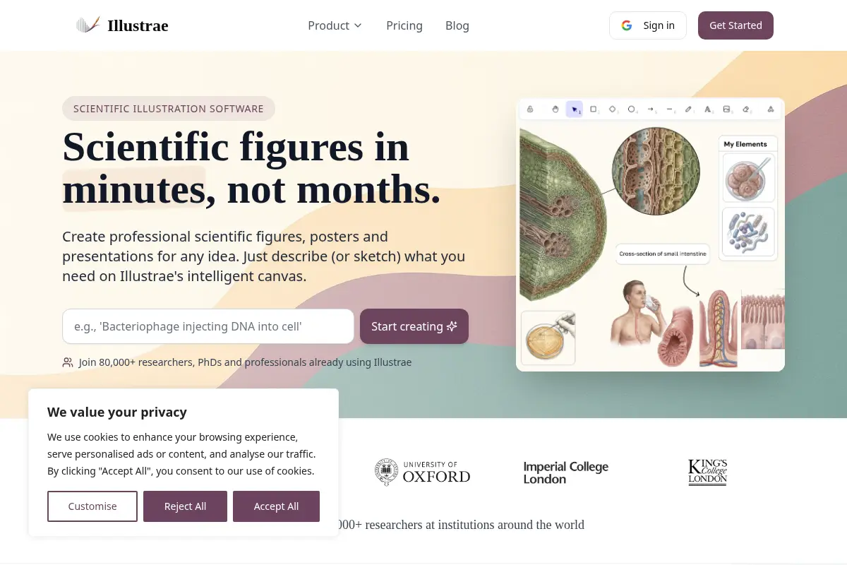Illustrae - Professional Scientific Illustration Platform