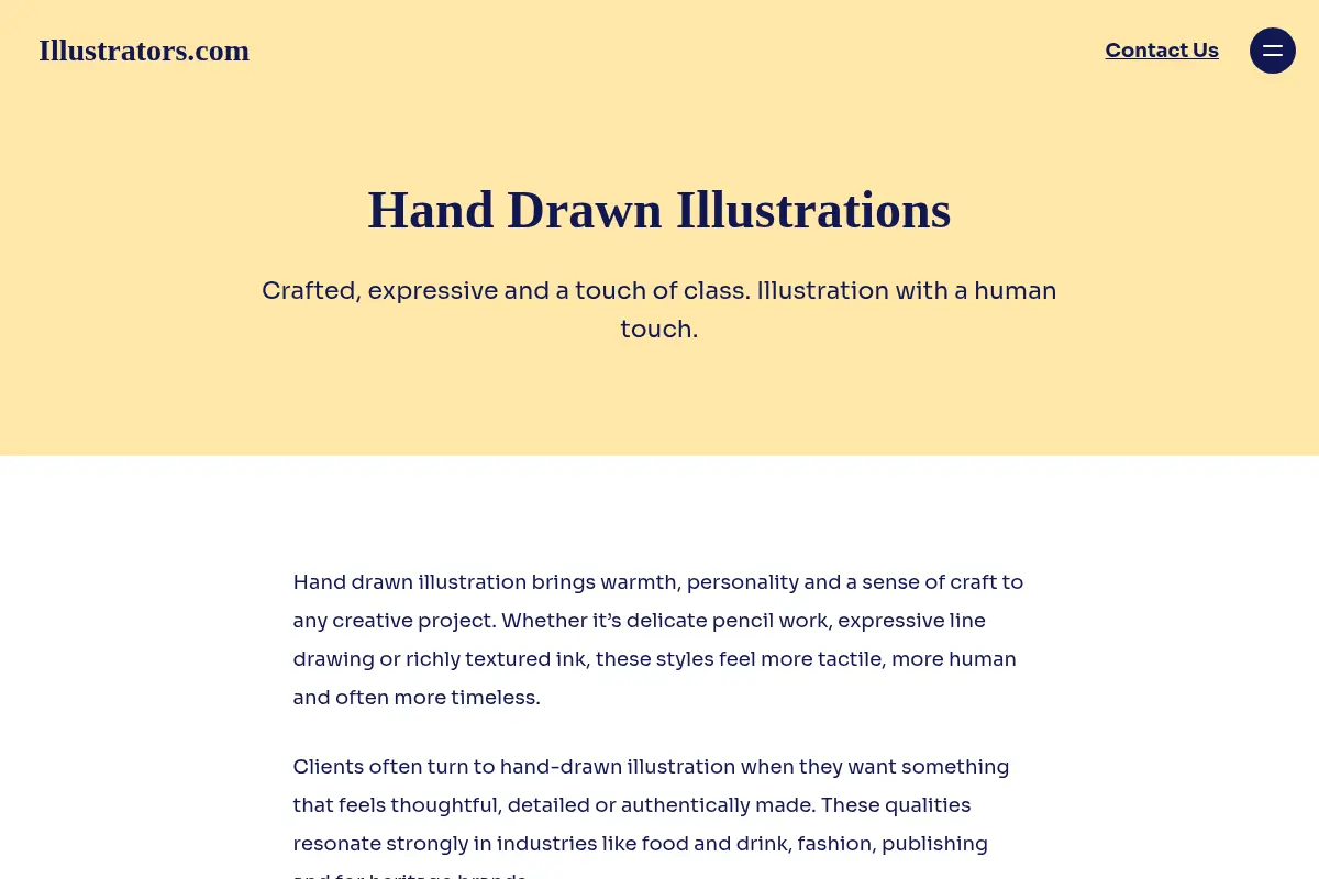 Hand Drawn Illustrations - Illustrators.com