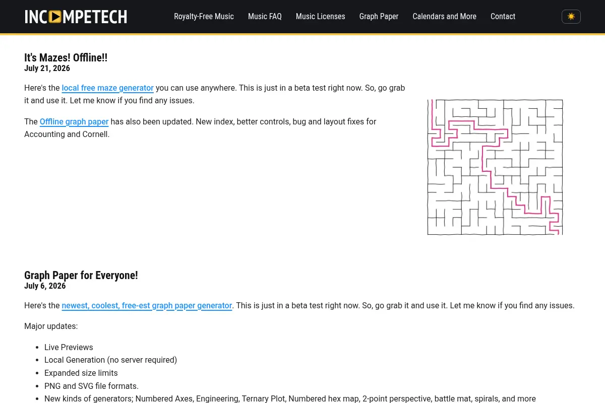 incompetech by Kevin MacLeod