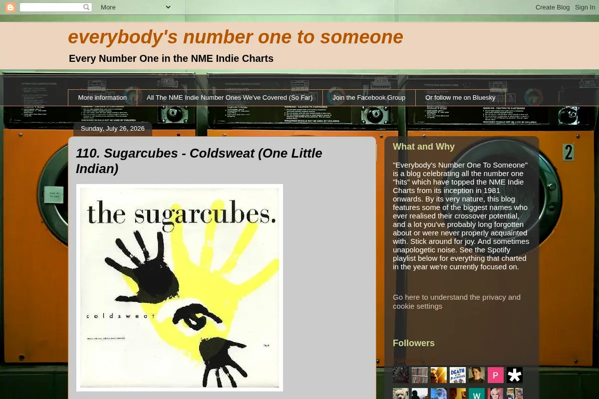 everybody's number one to someone