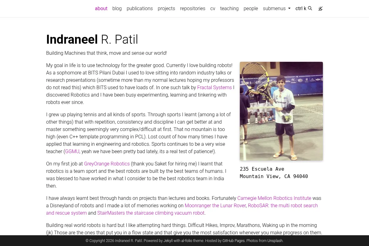 Indraneel R. Patil