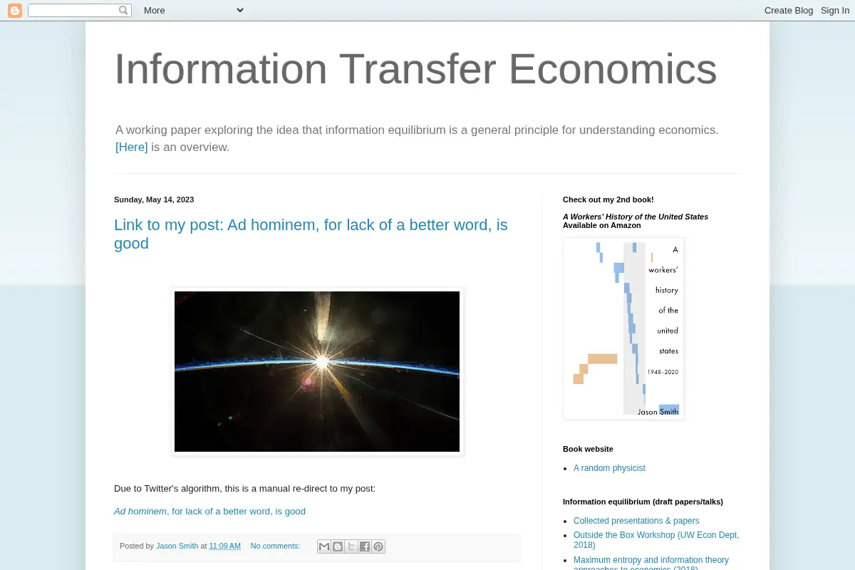 Information Transfer Economics
