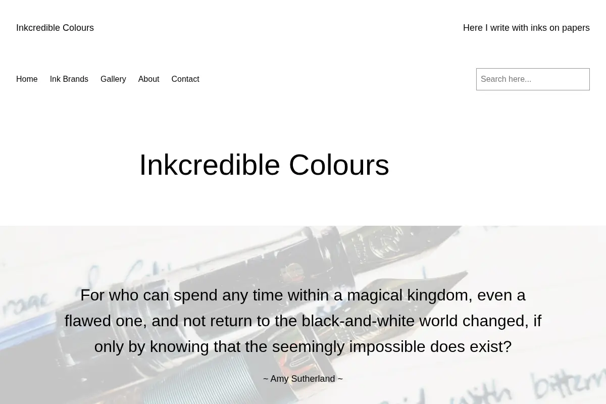 Inkcredible Colours