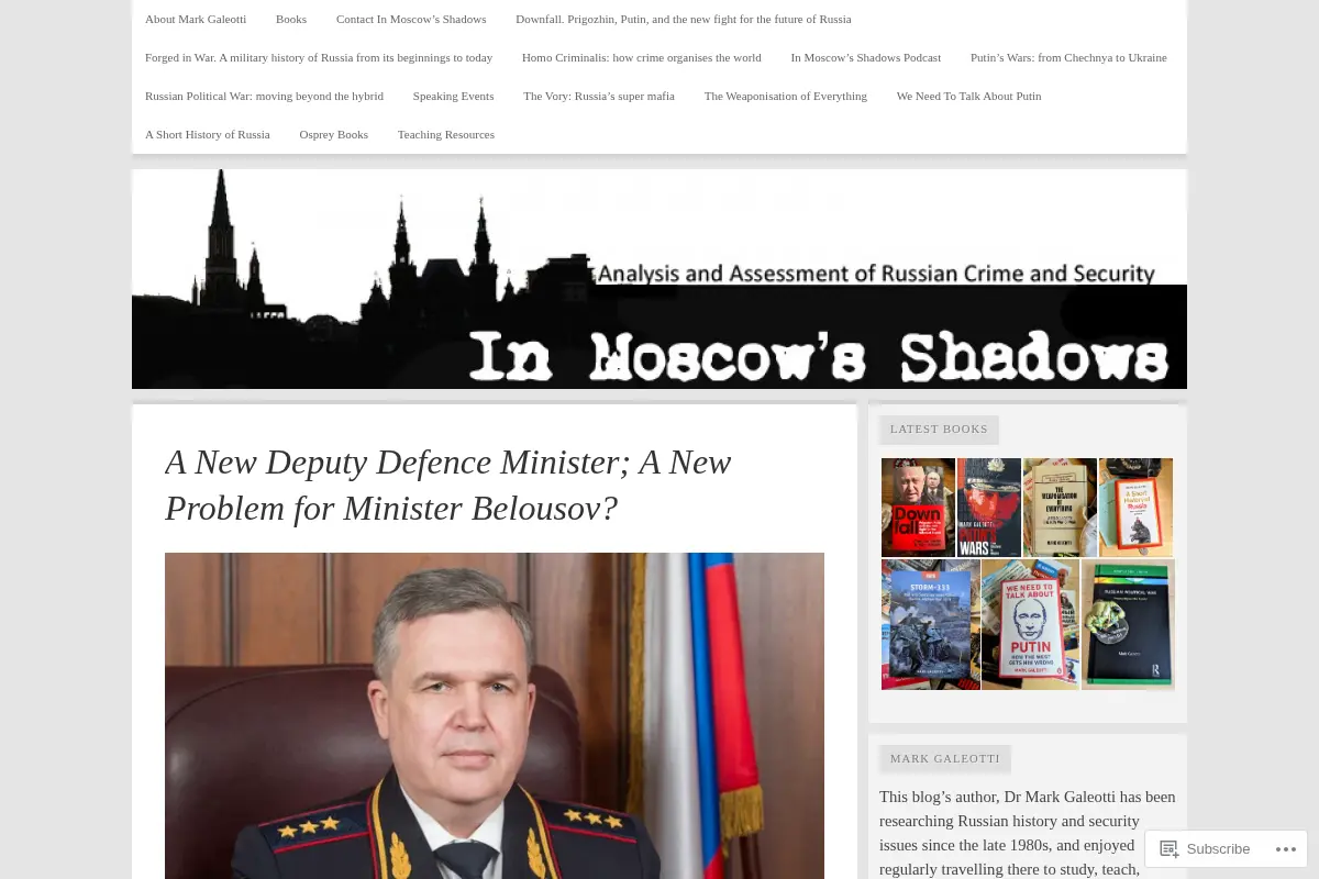In Moscow's Shadows