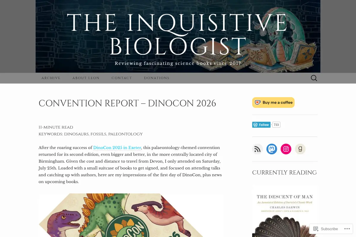 The Inquisitive Biologist
