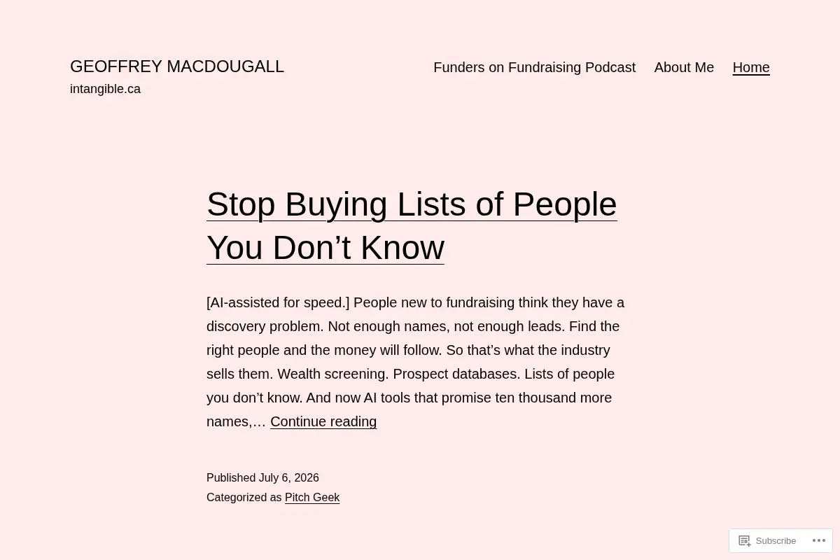 Geoffrey MacDougall – intangible.ca