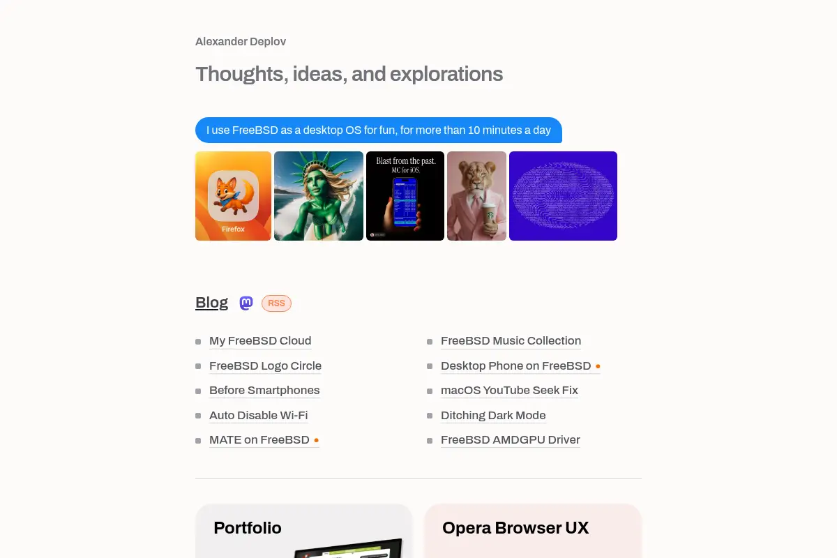 Alexander Deplov, AI artist, product designer