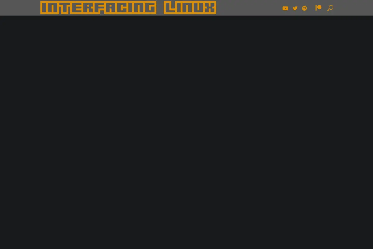 Interfacing Linux