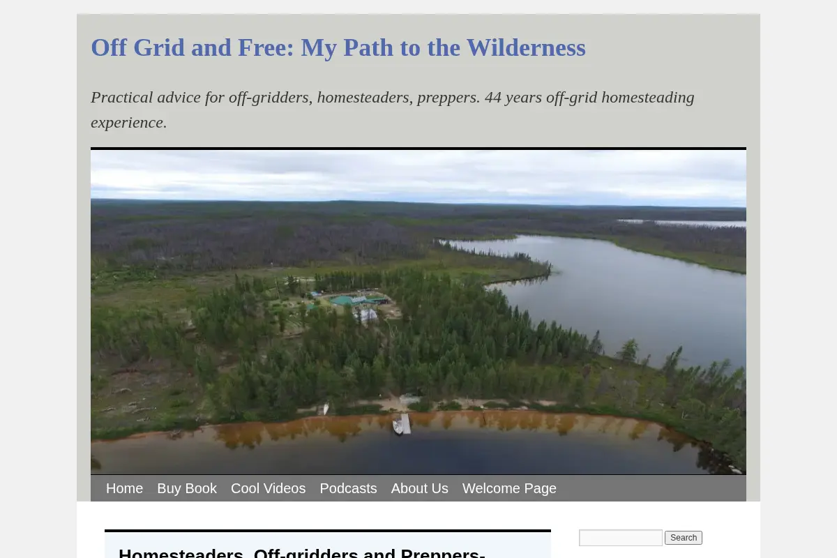 Off Grid and Free: My Path to the Wilderness