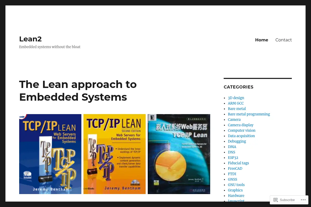 Lean2 – Embedded systems without the bloat