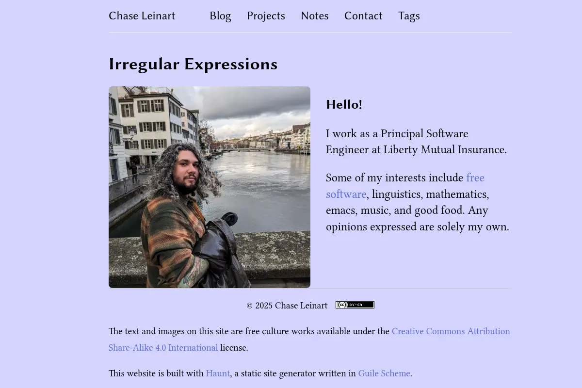 Irregular Expressions