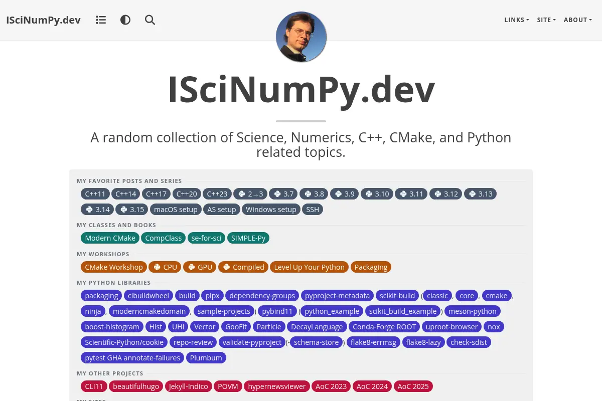 ISciNumPy.dev