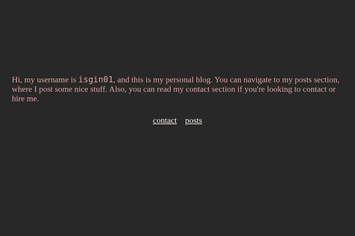 isgin01's blog