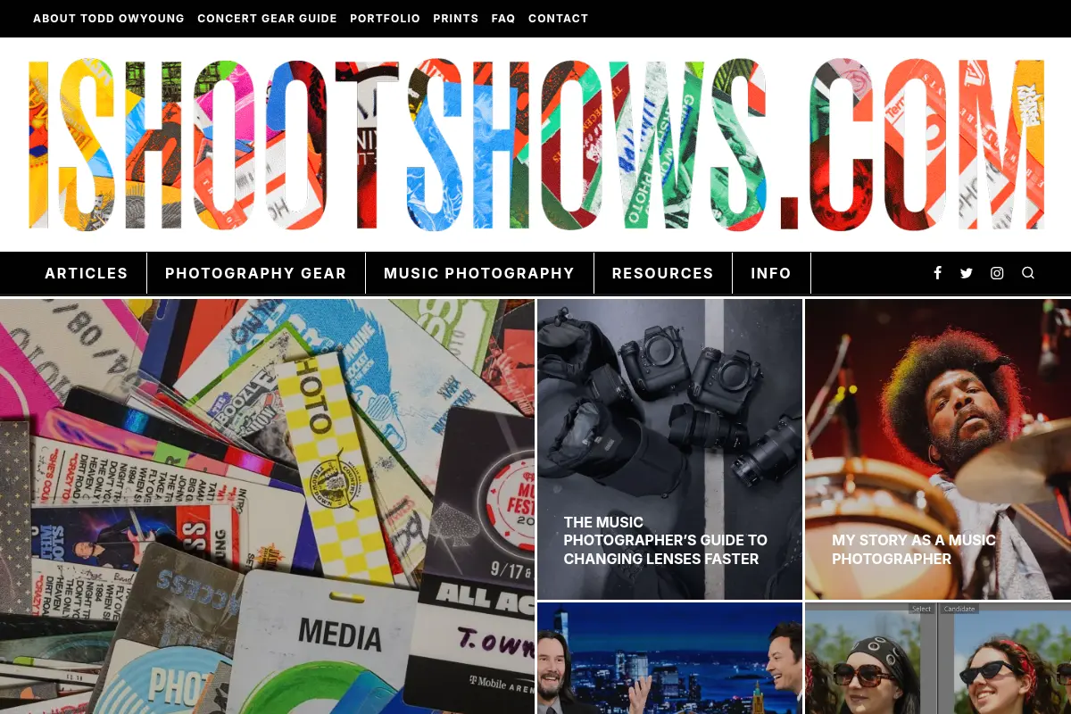 ishootshows.com