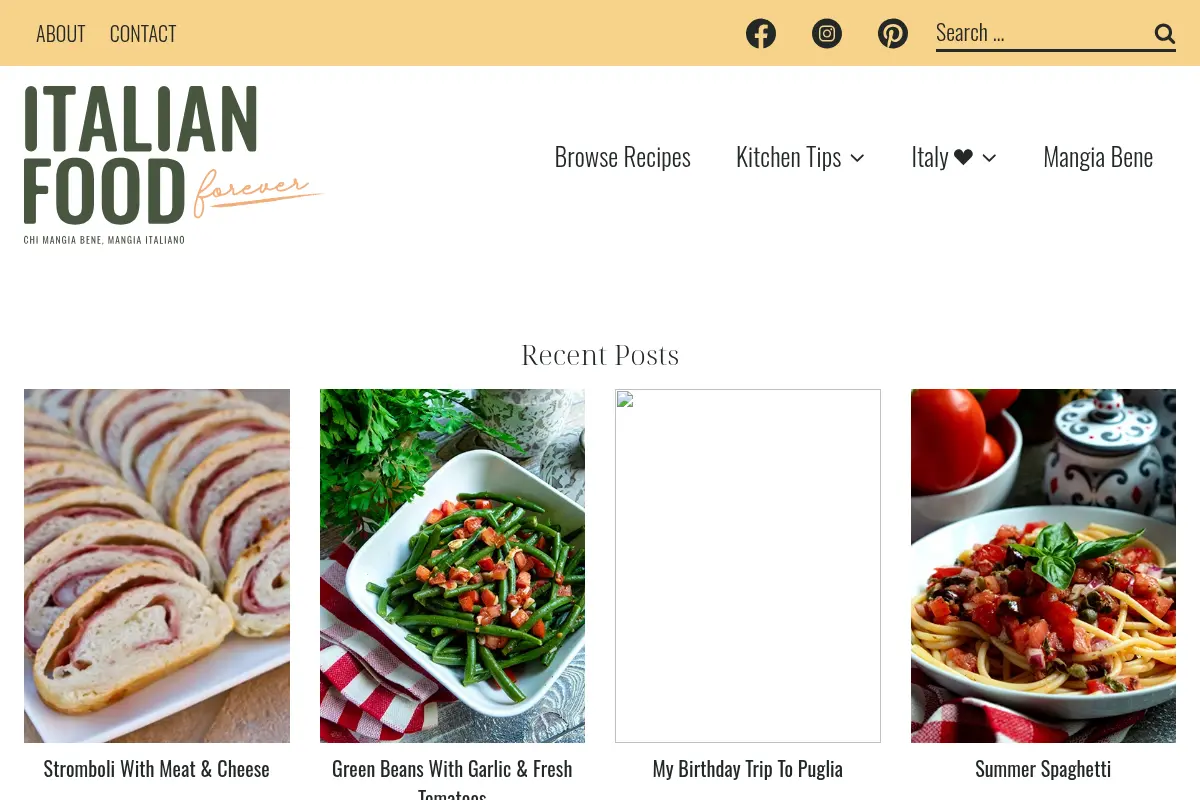 Italian Food Forever