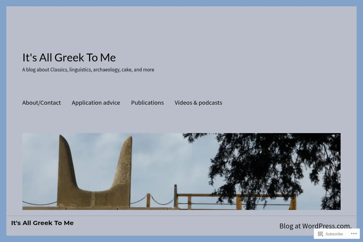It's All Greek To Me