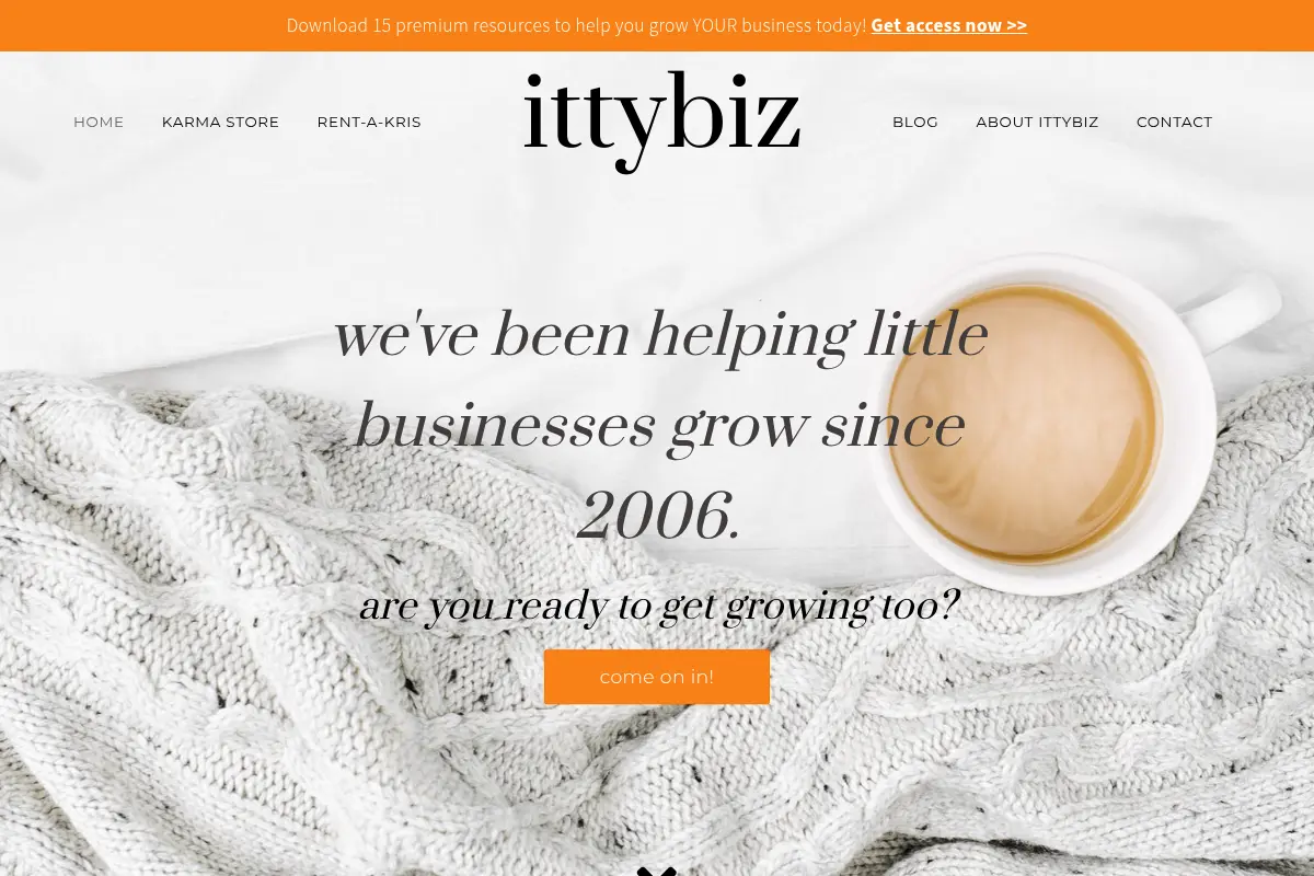 IttyBiz – Let's get you growing.
