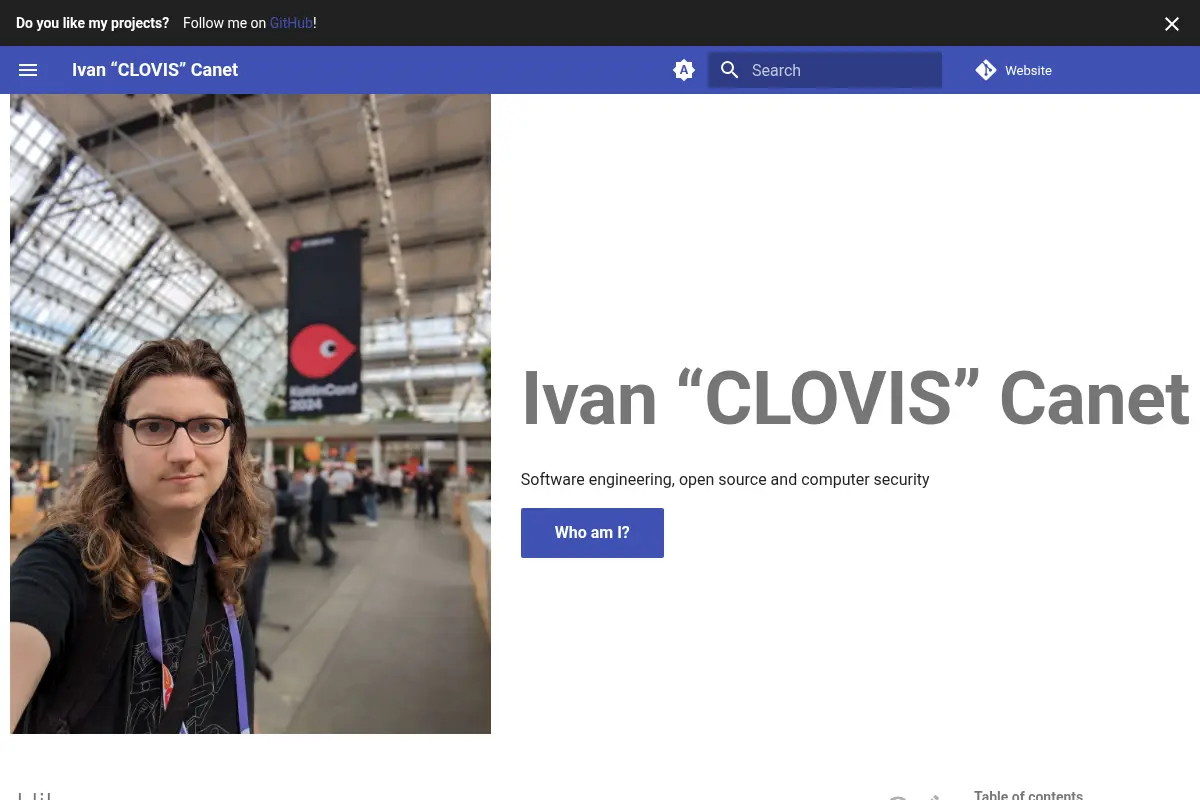 Hi! - Ivan “CLOVIS” Canet