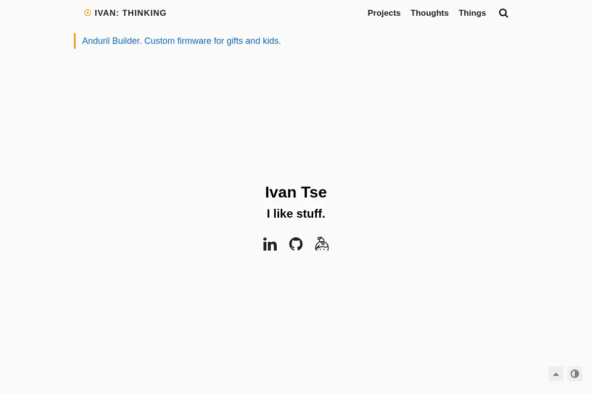 Ivan: Thinking
