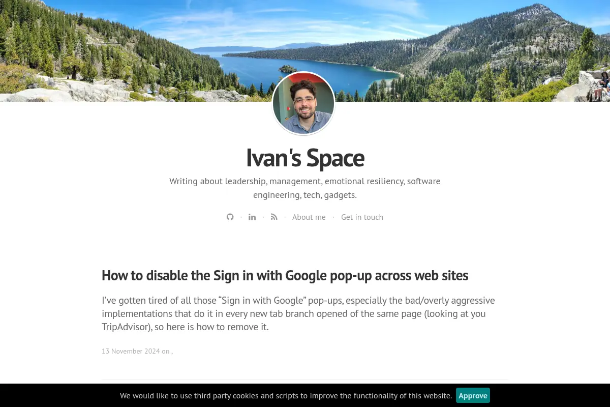 Ivan's Space