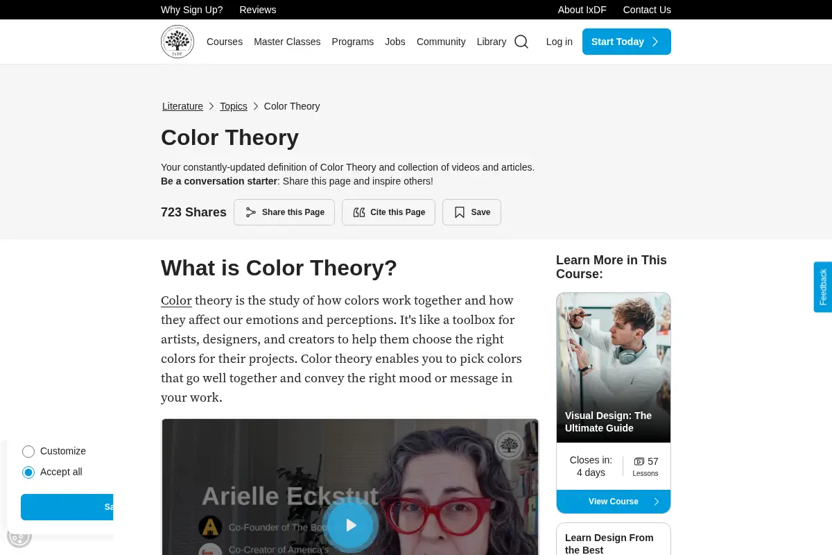 What is Color Theory? — updated 2026 | IxDF