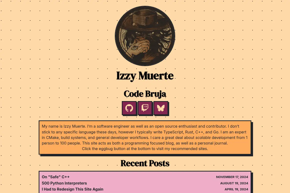 Izzy Muerte • Self Unemployed